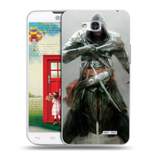 Дизайнерский пластиковый чехол для LG L80 Assassins Creed