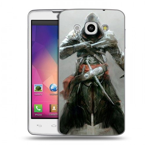 Дизайнерский пластиковый чехол для LG L60 Assassins Creed