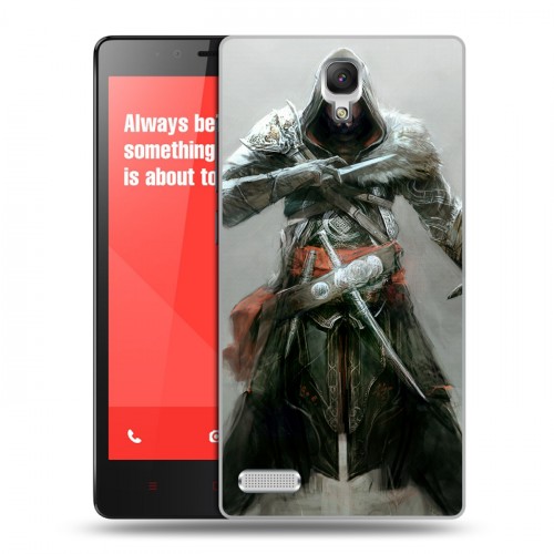 Дизайнерский пластиковый чехол для Xiaomi RedMi Note Assassins Creed