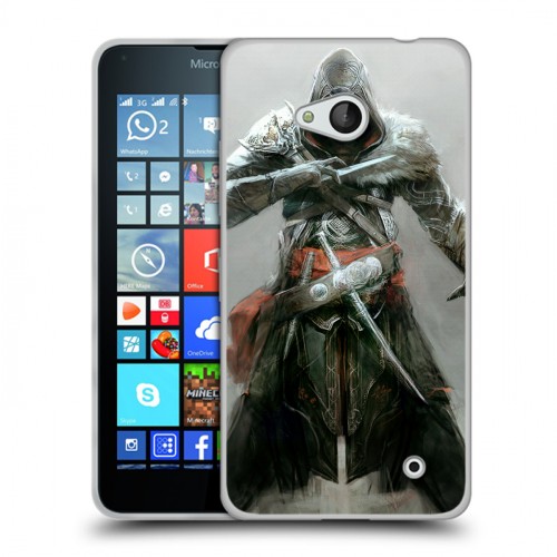 Дизайнерский пластиковый чехол для Microsoft Lumia 640 Assassins Creed