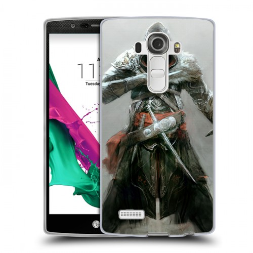 Дизайнерский пластиковый чехол для LG G4 Assassins Creed