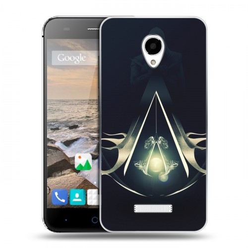 Дизайнерский силиконовый чехол для Micromax Canvas Spark Assassins Creed