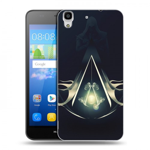 Дизайнерский пластиковый чехол для Huawei Y6 Assassins Creed