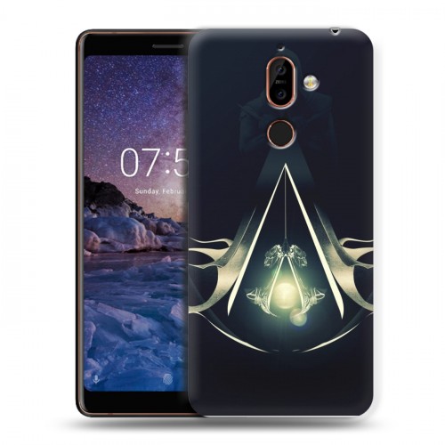 Дизайнерский пластиковый чехол для Nokia 7 Plus Assassins Creed