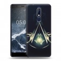 Дизайнерский пластиковый чехол для Nokia 5.1 Assassins Creed