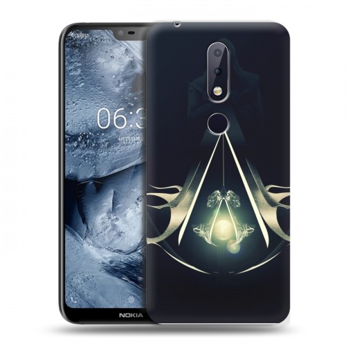 Дизайнерский силиконовый чехол для Nokia 6.1 Plus Assassins Creed