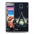 Дизайнерский пластиковый чехол для Huawei Ascend P1 Assassins Creed