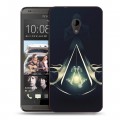 Дизайнерский пластиковый чехол для HTC Desire 700 Assassins Creed