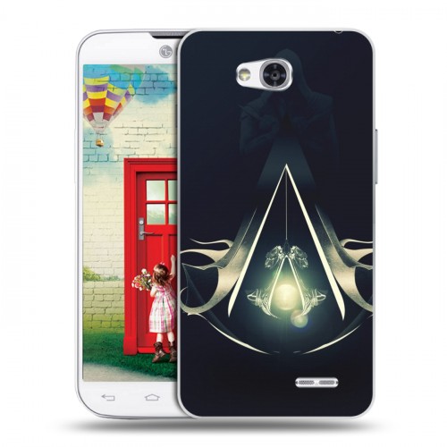 Дизайнерский пластиковый чехол для LG L80 Assassins Creed