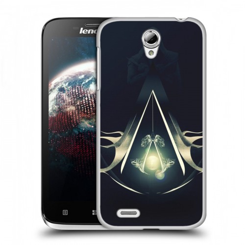 Дизайнерский пластиковый чехол для Lenovo A859 Ideaphone Assassins Creed