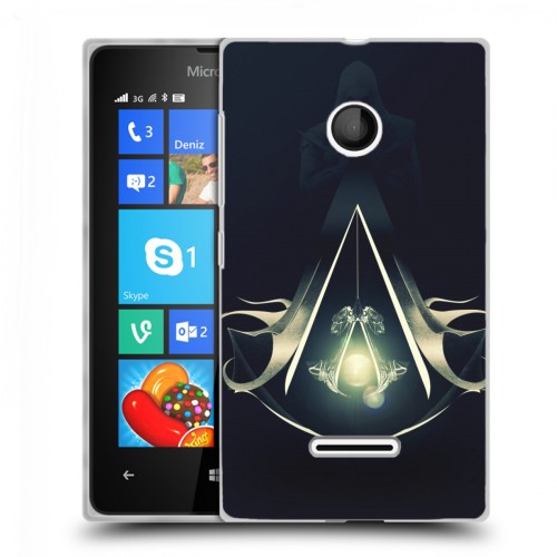 Дизайнерский пластиковый чехол для Microsoft Lumia 435 Assassins Creed