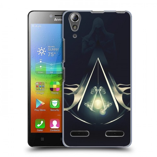 Дизайнерский пластиковый чехол для Lenovo A6000 Assassins Creed