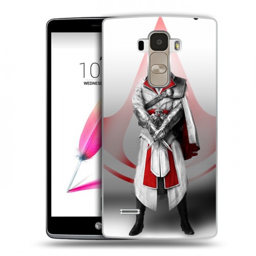 Дизайнерский силиконовый чехол для LG G4 Stylus Assassins Creed