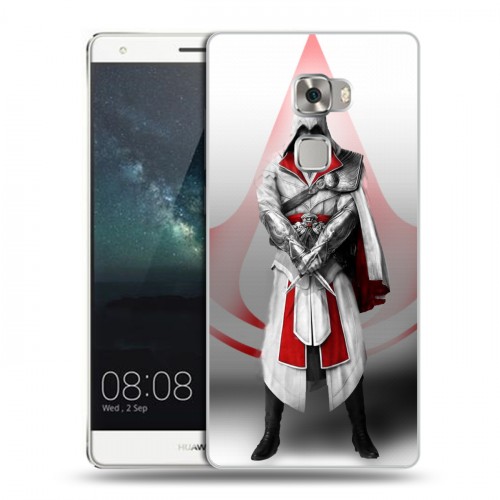 Дизайнерский пластиковый чехол для Huawei Mate S Assassins Creed