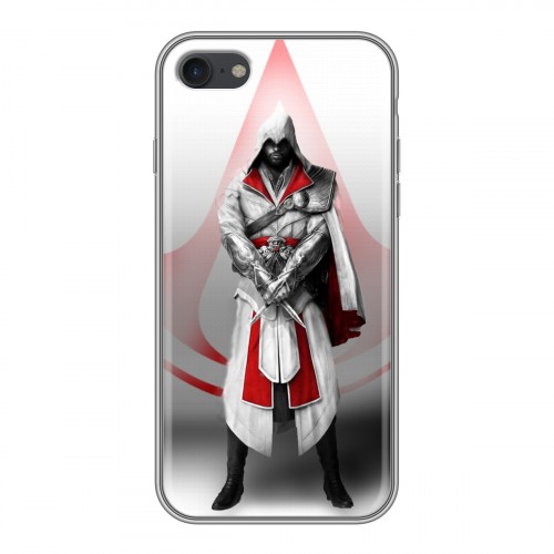 Дизайнерский силиконовый чехол для Iphone 7 Assassins Creed