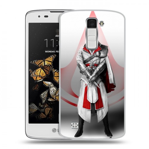 Дизайнерский пластиковый чехол для LG K8 Assassins Creed