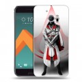 Дизайнерский пластиковый чехол для HTC 10 Assassins Creed