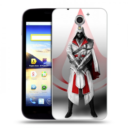 Дизайнерский пластиковый чехол для ZTE Blade A510 Assassins Creed