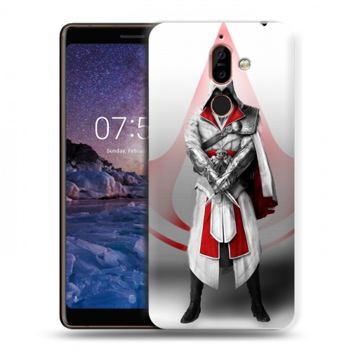 Дизайнерский пластиковый чехол для Nokia 7 Plus Assassins Creed