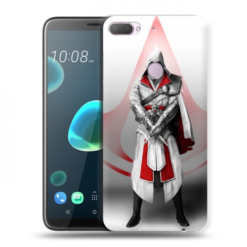 Дизайнерский силиконовый чехол для HTC Desire 12 Plus Assassins Creed