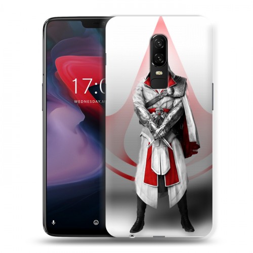 Дизайнерский пластиковый чехол для OnePlus 6 Assassins Creed