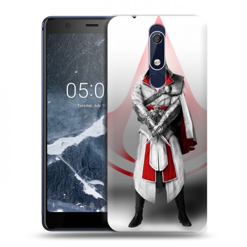 Дизайнерский пластиковый чехол для Nokia 5.1 Assassins Creed