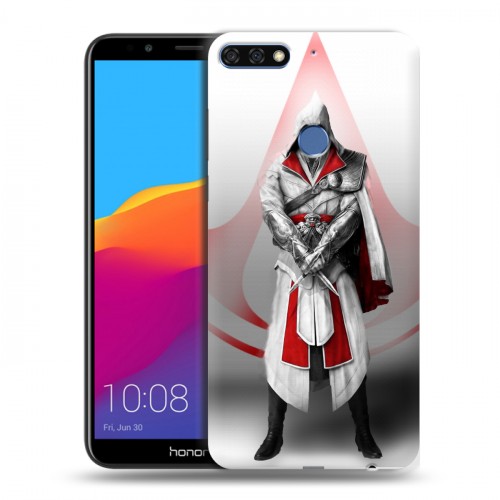 Дизайнерский пластиковый чехол для Huawei Honor 7C Pro Assassins Creed