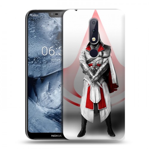 Дизайнерский пластиковый чехол для Nokia 6.1 Plus Assassins Creed