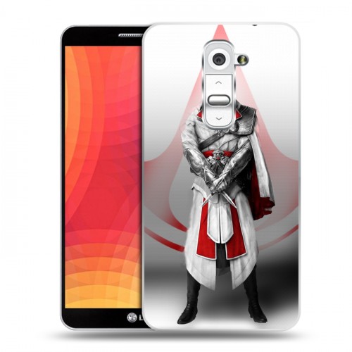 Дизайнерский пластиковый чехол для LG Optimus G2 Assassins Creed