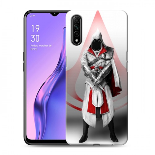 Дизайнерский силиконовый с усиленными углами чехол для OPPO A31 Assassins Creed