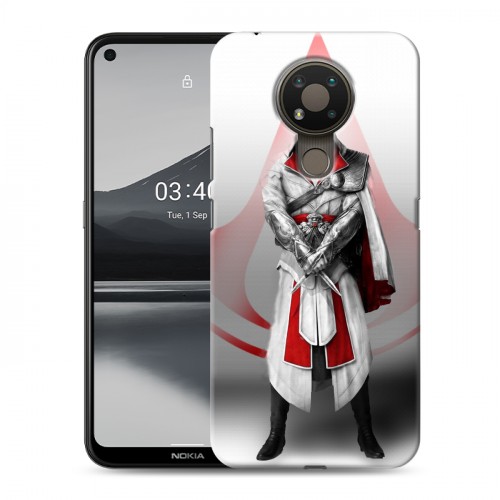 Дизайнерский силиконовый чехол для Nokia 3.4 Assassins Creed