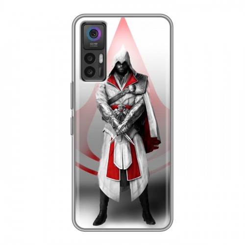 Дизайнерский силиконовый чехол для TCL 30 Assassins Creed