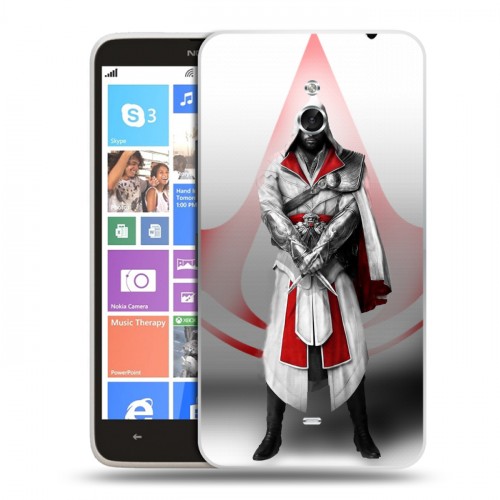 Дизайнерский пластиковый чехол для Nokia Lumia 1320 Assassins Creed