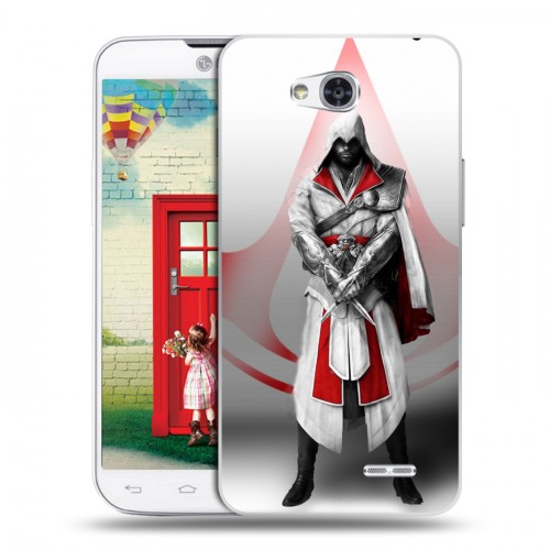 Дизайнерский пластиковый чехол для LG L80 Assassins Creed