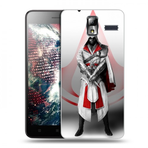 Дизайнерский силиконовый чехол для Lenovo S580 Ideaphone Assassins Creed