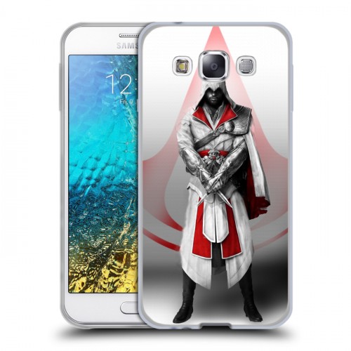 Дизайнерский пластиковый чехол для Samsung Galaxy E5 Assassins Creed