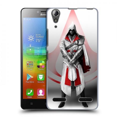 Дизайнерский пластиковый чехол для Lenovo A6000 Assassins Creed