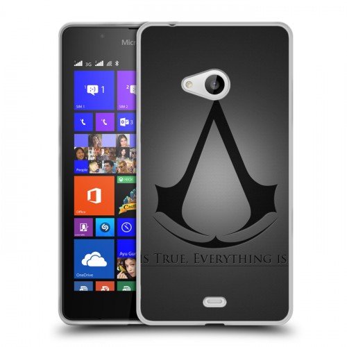 Дизайнерский пластиковый чехол для Microsoft Lumia 540 Assassins Creed