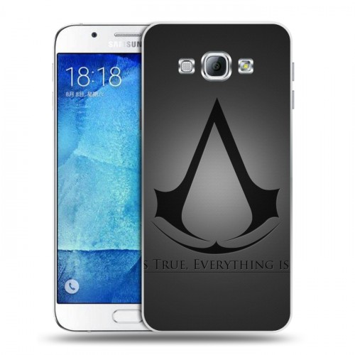 Дизайнерский пластиковый чехол для Samsung Galaxy A8 Assassins Creed