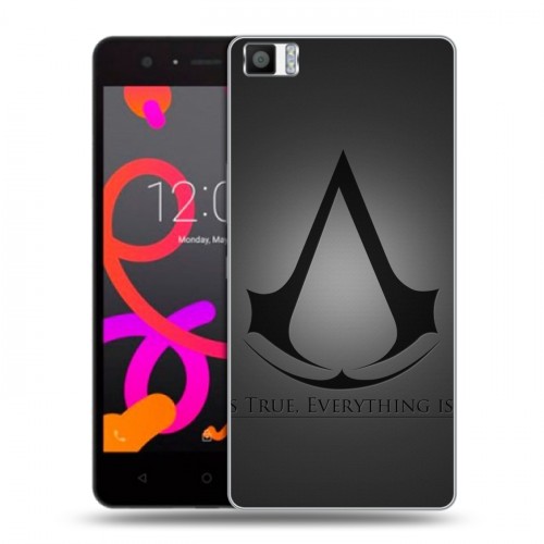 Дизайнерский силиконовый чехол для BQ Aquaris M5 Assassins Creed