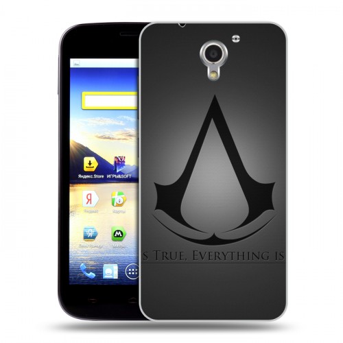 Дизайнерский пластиковый чехол для ZTE Blade A510 Assassins Creed