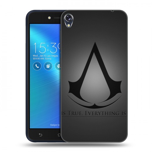 Дизайнерский силиконовый чехол для Asus ZenFone Live Assassins Creed