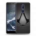 Дизайнерский пластиковый чехол для Nokia 5.1 Assassins Creed