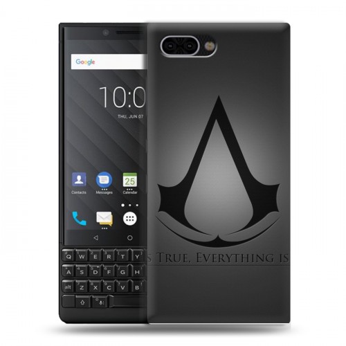 Дизайнерский пластиковый чехол для BlackBerry KEY2 Assassins Creed