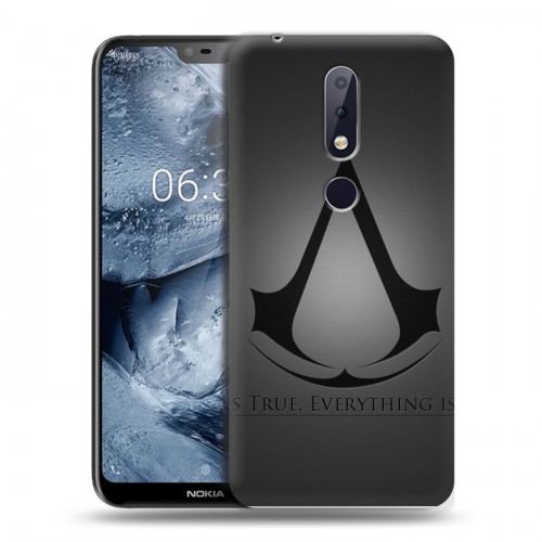 Дизайнерский пластиковый чехол для Nokia 6.1 Plus Assassins Creed