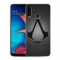 Дизайнерский пластиковый чехол для Samsung Galaxy A20s Assassins Creed