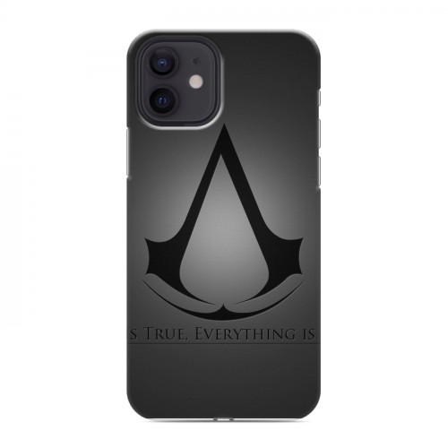 Дизайнерский силиконовый чехол для Iphone 12 Assassins Creed