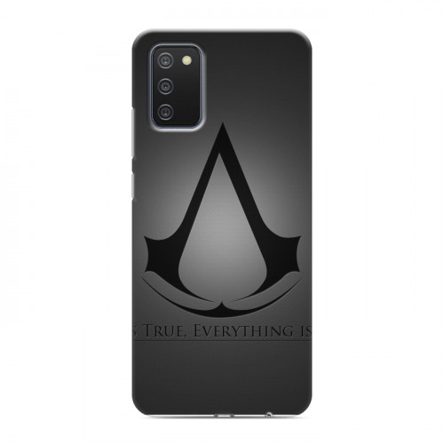 Дизайнерский пластиковый чехол для Samsung Galaxy A02s Assassins Creed