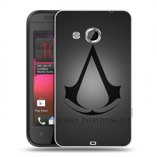 Дизайнерский пластиковый чехол для HTC Desire 200 Assassins Creed