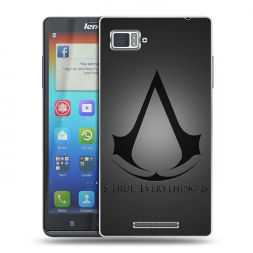 Дизайнерский пластиковый чехол для Lenovo Vibe Z Assassins Creed